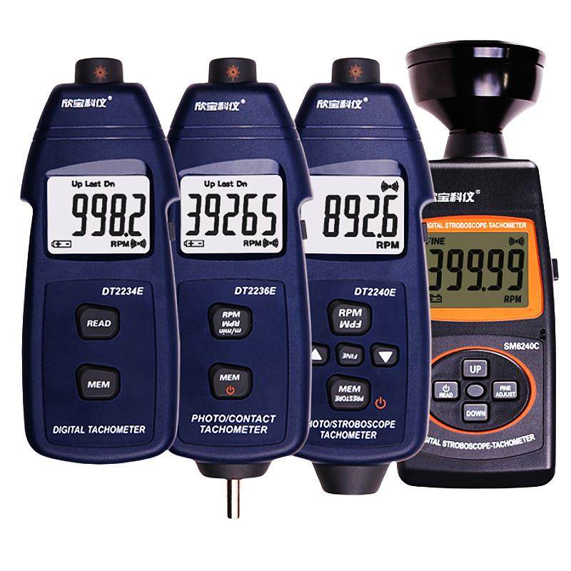 欣宝转速表测速仪2234E光电仪6234E接触两用6236E转速线速转速计