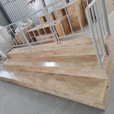 实木指挥台交响乐演出音乐大合唱指挥台阶三层可移动抽拉折叠伸缩