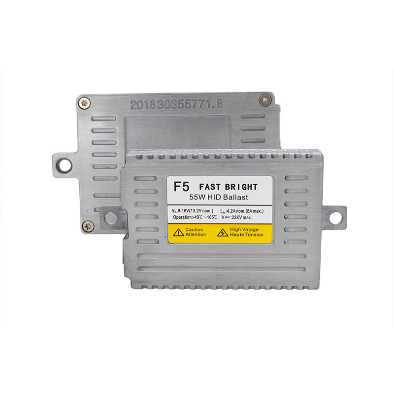跨境货源F5快启AC交流安定器HID氙气大灯改装镇流器12V 55W火牛