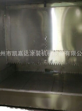 厂家供应喷漆机水帘柜单工位水式水濂打磨柜喷漆水淋柜