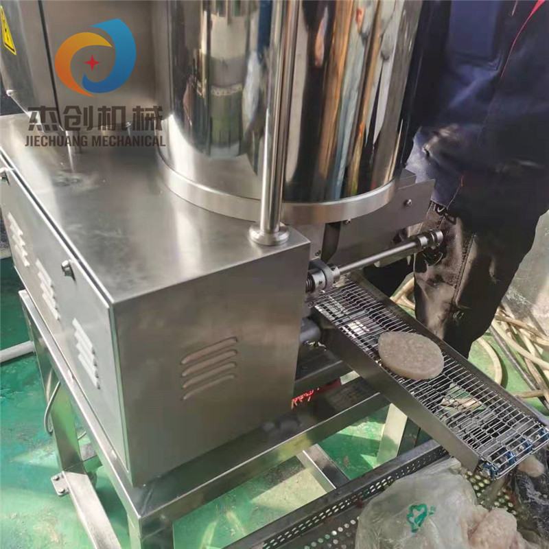 全自动巴沙鱼肉饼成型机