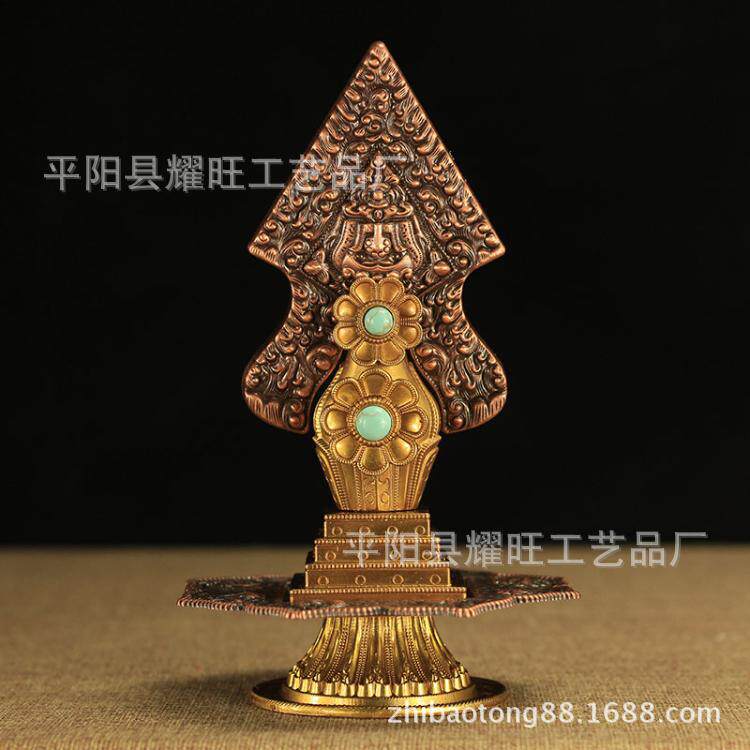 品八供纯铜朵玛酥油花套装批发