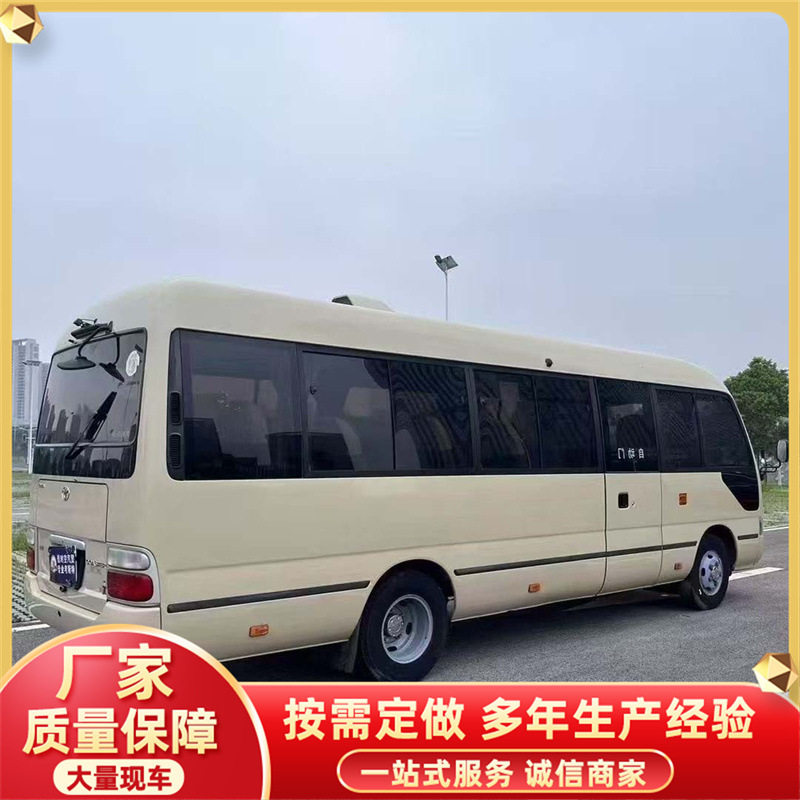 出口19座宇通客车19-23座豪华中巴丰田考斯特自动门国三客车