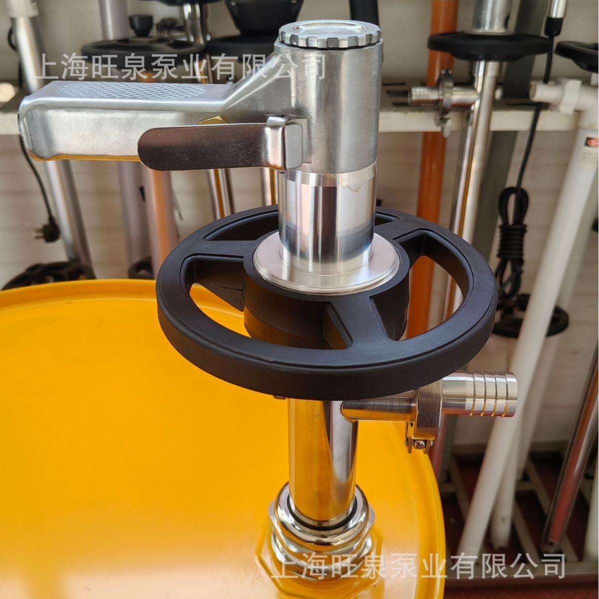 上海旺泉HD-A0+SS304-7003A气动桶泵、气动抽液泵、卫生级桶泵