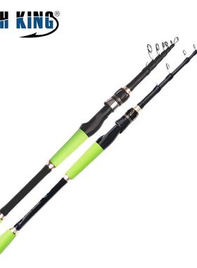 FISHKING海钓竿伸缩直柄路亚竿C.W5-30g玻璃钢远投泛用竿