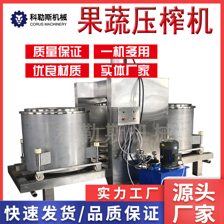 葡萄压榨机精选厂家 大型商用蔬菜压榨机 大型不锈钢果蔬压榨机