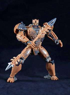 变7电影版QT-02猛兽侠黄豹勇士变形机器人玩具模型