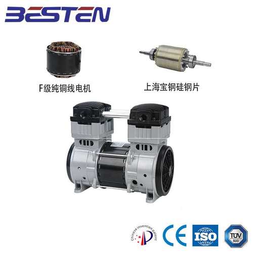 专业供货摇摆活塞式无油空压机BST1100AF静音AC220长寿命耐用