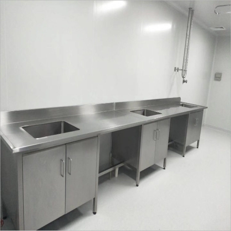 办公桌实验室无尘车间防锈带抽屉斗写作台不锈钢电脑桌304不锈钢