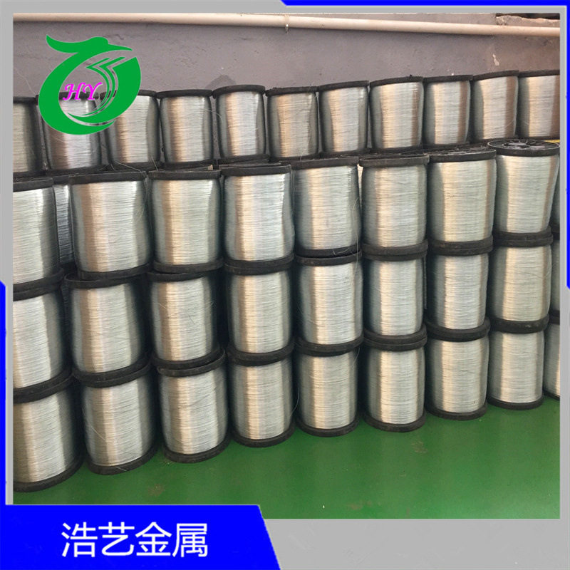 镀锌铁丝BWG8#-34#细铁丝工艺品用电镀锌丝酸洗铁线软态铁丝