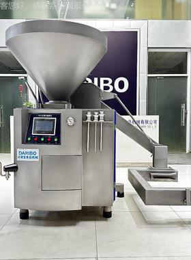 W季香血肠萨拉夏米真空定量扭结功灌装机器肠多能一体机KEX精准控