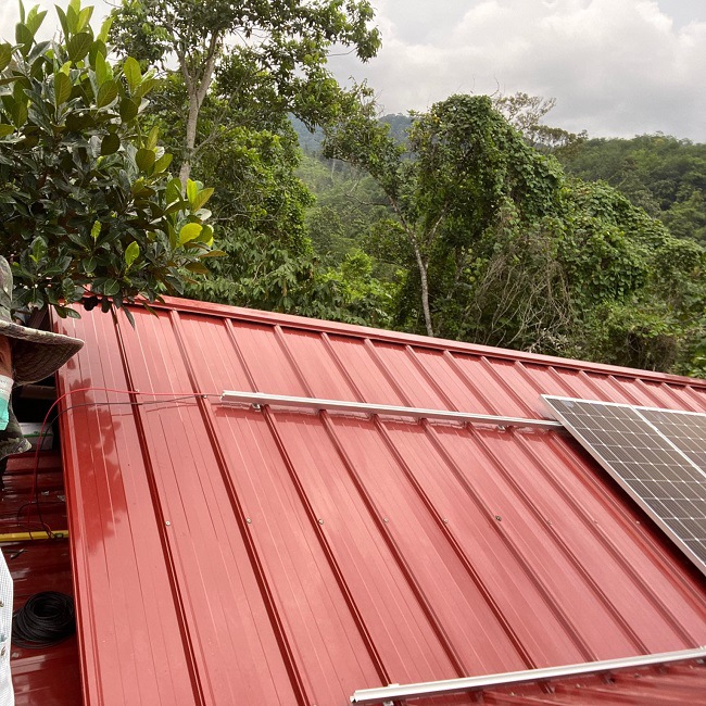 工厂直出简易安装屋顶太阳能电池板支架 铝合金材质支架结实