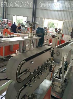 塑料排水管生产设备挤出机器 硬质V/P排水管挤出C机P生产P线SJ65