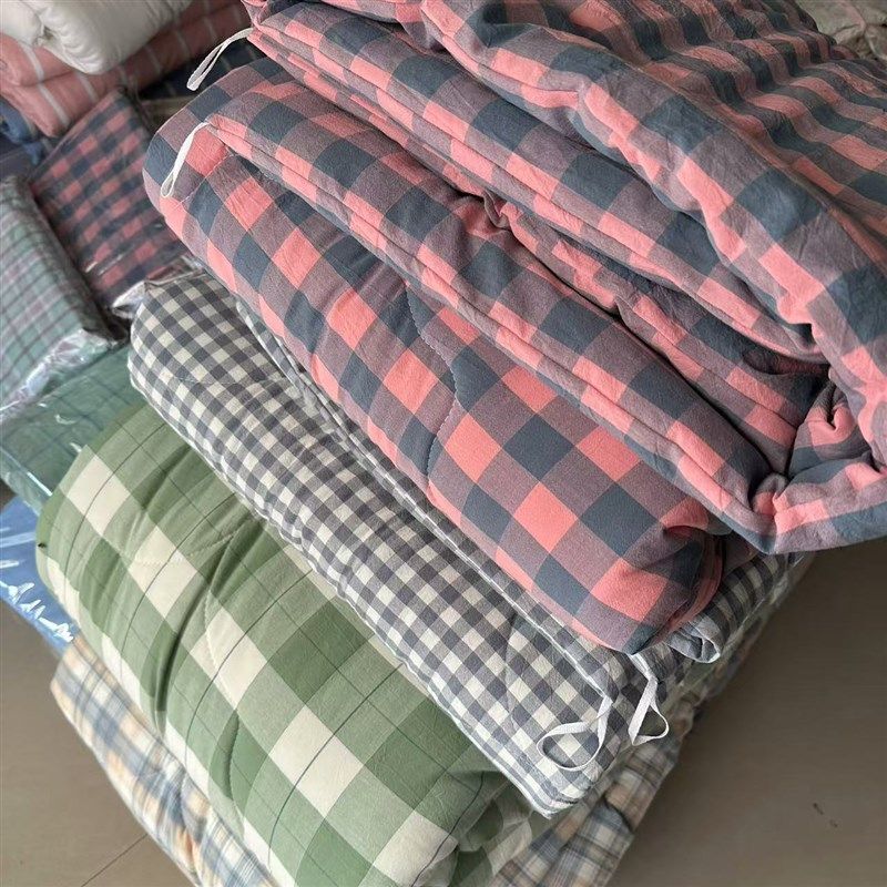 辛妈家纯棉厚实水洗棉棉花冬被春秋被双人单人被子都有,床上用品,棉花被,淘宝优惠券,粉丝福利购,淘宝优惠卷