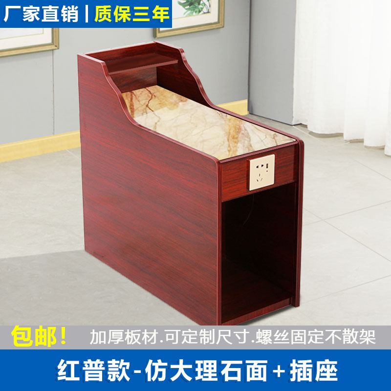 红普款仿大理石足浴店茶几柜足疗茶几浴场足疗沙发中间小茶几柜
