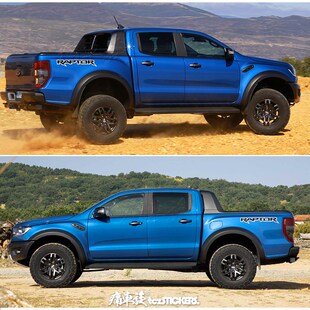 适用于福特Ranger raptor车贴拉花F-150皮卡货厢装饰改装汽车贴纸