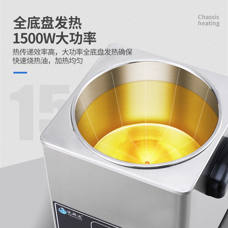 商用烧热油神器恒温热油器泼油神器酸菜鱼油泼面油热油小锅烧油锅