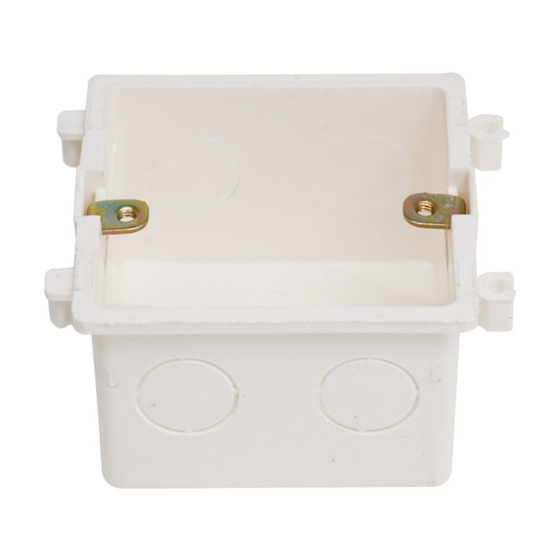 可连体接线盒86型暗盒 高强度暗线盒 通用暗装底盒 开关插座底盒