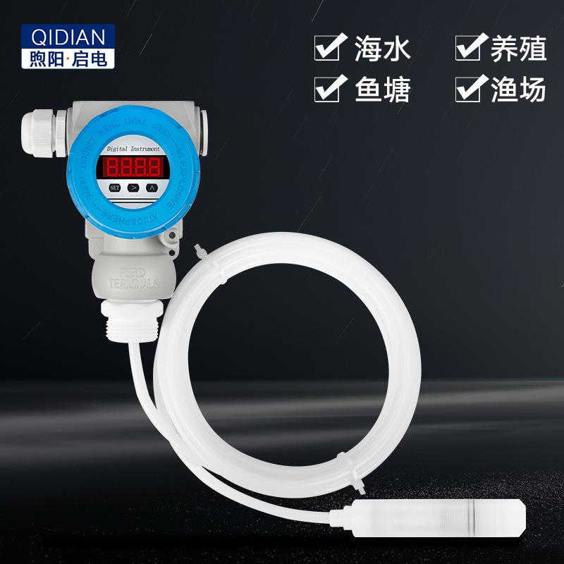 投入式四氟防腐液位变送器耐磨腐蚀高温水位计传感器rs4854-20mA