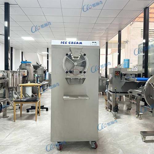 深圳东门奶茶店硬冰淇淋制作设备DIY硬冰淇淋球果味硬雪糕机