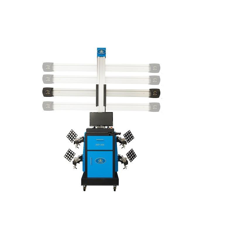 厂家直销战英3d四轮定位设备轮胎检测设备汽车四轮定位仪举升机