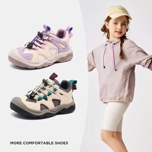 书外儿童鞋运动鞋户外登山鞋防滑厚底2025秋冬新款休闲时尚运动鞋
