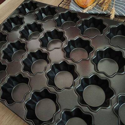 【折扣价】孔老式八角蛋糕模具八包星不连沾星型面烤盘不粘面包盒