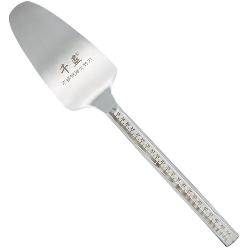 不锈钢砖刀短叶砌砖砌墙用建筑泥工工具泥刀瓦工抹灰新款双面瓦刀