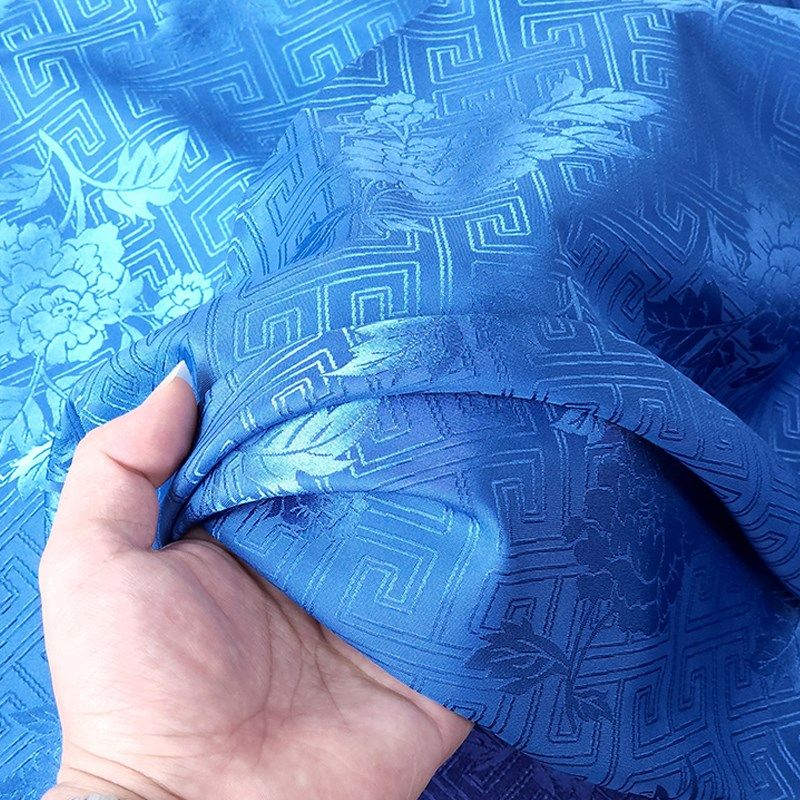 古风汉服面料回纹牡丹暗纹提花绸旗袍马面裙民族中国风织锦缎布料,居家布艺,海绵垫/布料/面料/手工diy,淘宝优惠券,粉丝福利购,淘宝优惠卷