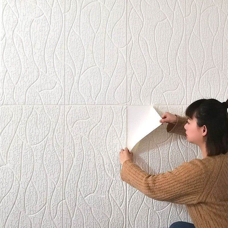 防水防潮自贴墙纸客厅电视背景墙壁纸遮丑贴纸铝塑板床头软包墙贴,家居饰品,软装墙贴,淘宝优惠券,粉丝福利购,淘宝优惠卷