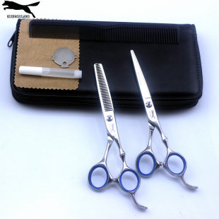 魁首狼专业理发剪刀美发剪套装发型师剪发剪刀工具牙剪平剪理发师