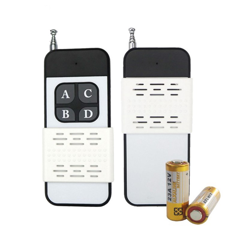 新12V4路24V四路无线遥控开关大巴门 货车尾板 电机正反转控制器