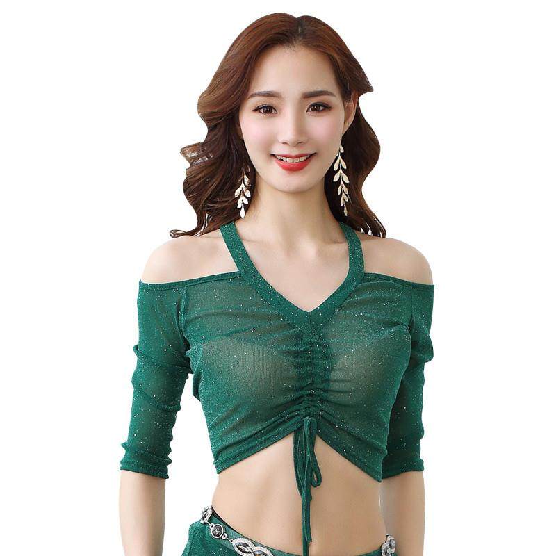 高货速发飞魅肚皮舞练功服上衣初学者东方舞上衣舞蹈服装衣服性感
