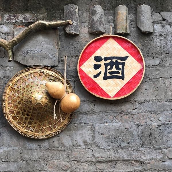 稻谷农具挂件家农家装饰品酒墙面火锅摆件酒店葫芦济公餐厅乐扇馆