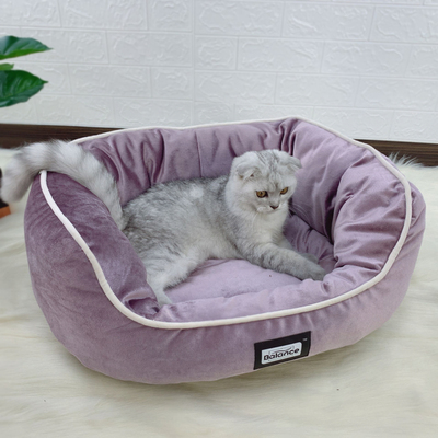 猫窝四季通用泰迪比熊小型犬狗窝加厚多色冬季保暖狗床宠物窝用品