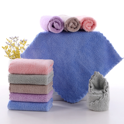 口水巾新生婴儿童巾洗脸毛巾宝宝比纯棉纱布柔软洗澡巾手帕小方巾