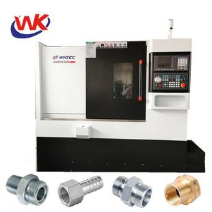 佛山数控车床LC46小型卧式数控车床硬轨排刀机车铣复合25数控车床