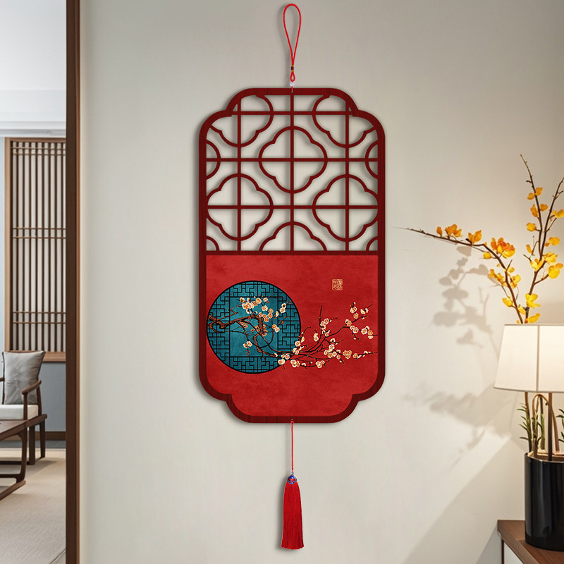 新中式中国风宫廷建筑中国结挂件客厅玄关装饰品餐厅书房茶室挂饰