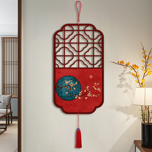 新中式中国风宫廷建筑中国结挂件客厅玄关装饰品餐厅书房茶室挂饰