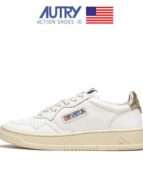 autry【旗舰自营】Medalist系列 板鞋新款金银色 时尚百搭休闲鞋