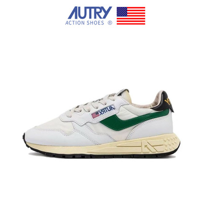 尼龙舒适百搭轻便低帮白绿