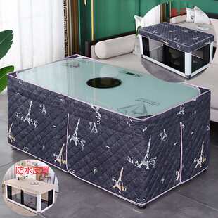 长方形烤火罩冬季加厚取暖桌烤火被新款分体式电炉罩南方热卖取暖