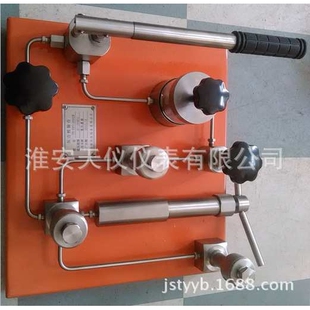 手动液压源  淮安天仪台式液压泵 液压压力校验台 手动台式油压泵