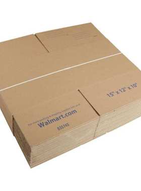 30-Count Recycled Shipping Boxes 15x12x10 inches-Friendl