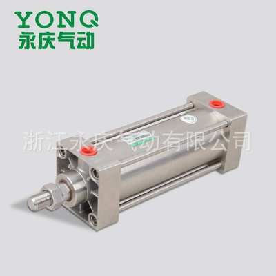 专业供应 不锈钢气缸 BSC80*300标准气缸 SCD双出SCJ气缸