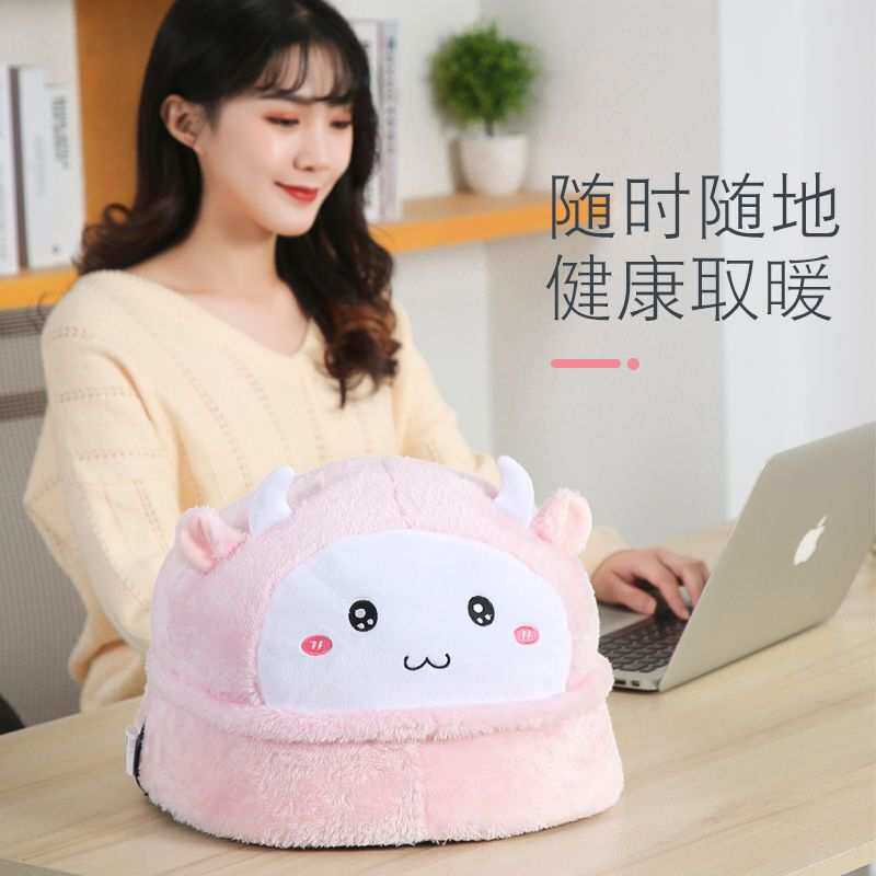暖脚宝加热脚垫床上办公室宿舍暖足电热保暖取暖器捂脚神器女冬天图片