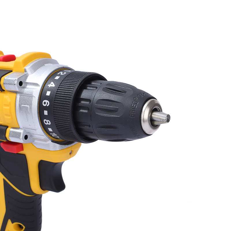 厂家 CG3013家用静音冲击钻正反转双速锂电钻充电螺丝钻大功率