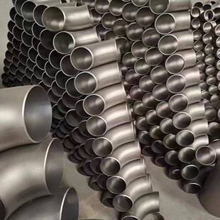 弯头304L316L321不锈钢2205焊接热压冲压长半短半径高压异型弯管