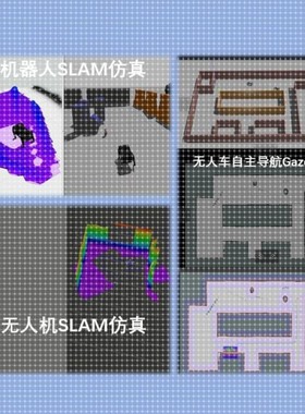 视觉SLAM/Lidar SLAM/Gazebo仿真/三维重建/Nerf/3DGS指导代做