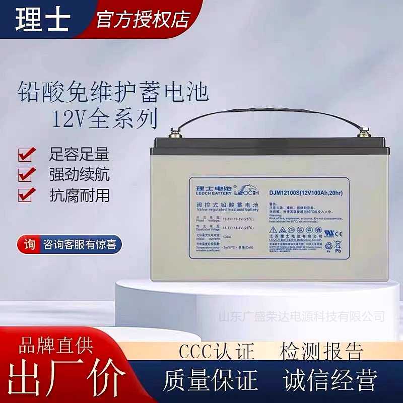 理士蓄电池12V100AH DJM12100S直流屏UPS配套后备电源应急用